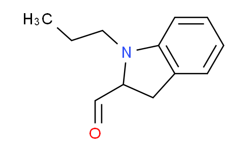 CAS No. 1706450-06-7, 1-Propylindoline-2-carbaldehyde