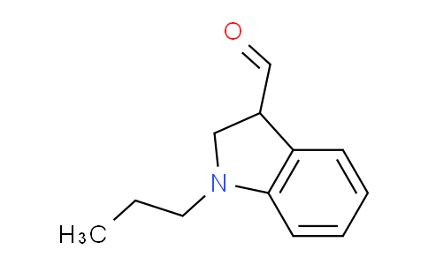 CAS No. 1706432-77-0, 1-Propylindoline-3-carbaldehyde