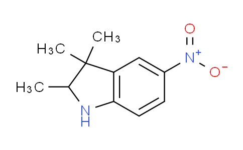 CAS No. 916792-03-5, 2,3,3-Trimethyl-5-nitroindoline