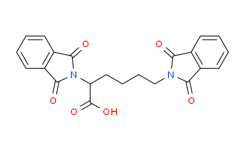 CAS No. 43018-26-4, 2,6-Bis(1,3-dioxoisoindolin-2-yl)hexanoic acid