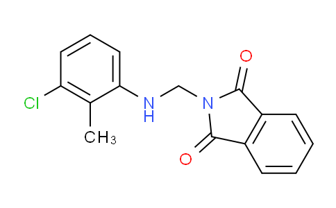 CAS No. 199803-02-6, 2-(((3-Chloro-2-methylphenyl)amino)methyl)isoindoline-1,3-dione