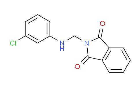 CAS No. 57154-20-8, 2-(((3-Chlorophenyl)amino)methyl)isoindoline-1,3-dione
