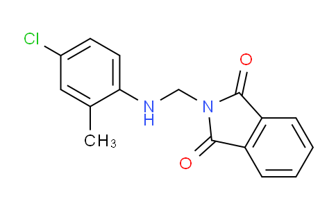 CAS No. 199803-03-7, 2-(((4-Chloro-2-methylphenyl)amino)methyl)isoindoline-1,3-dione