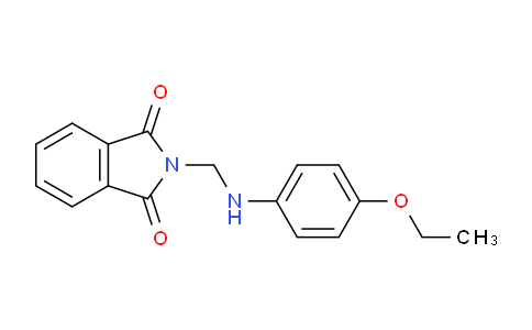 CAS No. 7506-36-7, 2-(((4-Ethoxyphenyl)amino)methyl)isoindoline-1,3-dione