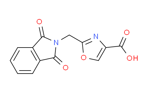 CAS No. 867340-26-9, 2-((1,3-Dioxoisoindolin-2-yl)methyl)oxazole-4-carboxylic acid