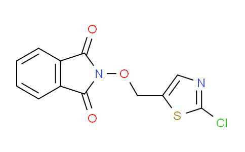 CAS No. 339018-42-7, 2-((2-Chlorothiazol-5-yl)methoxy)isoindoline-1,3-dione