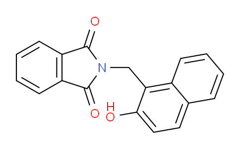 CAS No. 64489-92-5, 2-((2-Hydroxynaphthalen-1-yl)methyl)isoindoline-1,3-dione