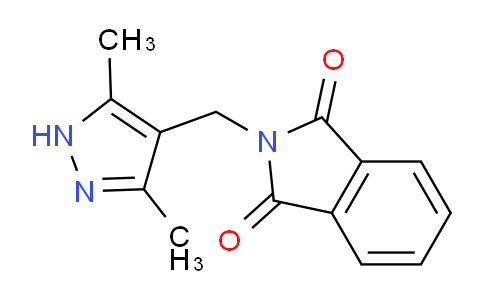 CAS No. 41935-25-5, 2-((3,5-Dimethyl-1H-pyrazol-4-yl)methyl)isoindoline-1,3-dione
