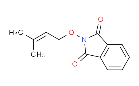 CAS No. 157128-91-1, 2-((3-Methylbut-2-en-1-yl)oxy)isoindoline-1,3-dione
