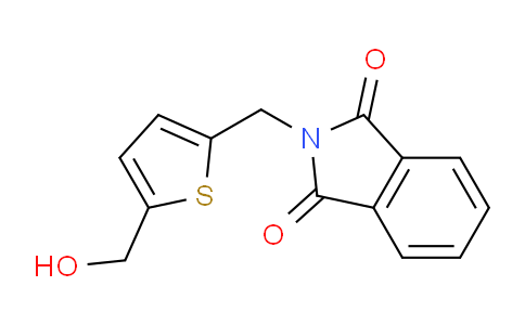 CAS No. 166888-25-1, 2-((5-(Hydroxymethyl)thiophen-2-yl)methyl)isoindoline-1,3-dione