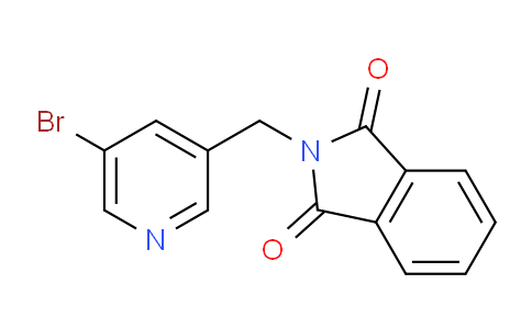 CAS No. 219660-71-6, 2-((5-Bromopyridin-3-yl)methyl)isoindoline-1,3-dione