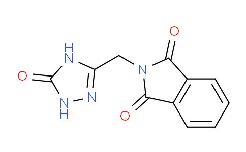CAS No. 1352536-79-8, 2-((5-Oxo-4,5-dihydro-1H-1,2,4-triazol-3-yl)methyl)isoindoline-1,3-dione