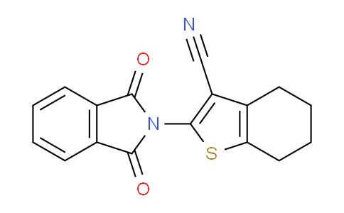 CAS No. 142994-80-7, 2-(1,3-Dioxoisoindolin-2-yl)-4,5,6,7-tetrahydrobenzo[b]thiophene-3-carbonitrile