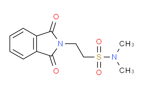 CAS No. 81428-07-1, 2-(1,3-Dioxoisoindolin-2-yl)-N,N-dimethylethanesulfonamide