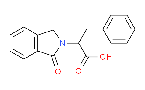 CAS No. 96017-10-6, 2-(1-Oxoisoindolin-2-yl)-3-phenylpropanoic acid