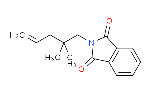 CAS No. 1416438-42-0, 2-(2,2-Dimethylpent-4-en-1-yl)isoindoline-1,3-dione