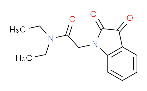 CAS No. 332412-98-3, 2-(2,3-Dioxoindolin-1-yl)-N,N-diethylacetamide