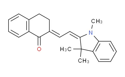CAS No. 53704-25-9, 2-(2-(1,3,3-Trimethylindolin-2-ylidene)ethylidene)-3,4-dihydronaphthalen-1(2H)-one