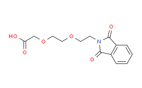 CAS No. 75001-09-1, 2-(2-(2-(1,3-Dioxoisoindolin-2-yl)ethoxy)ethoxy)acetic acid