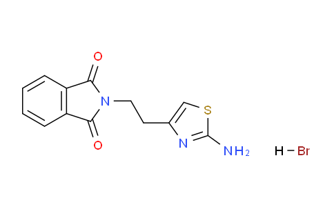 CAS No. 95914-09-3, 2-(2-(2-Aminothiazol-4-yl)ethyl)isoindoline-1,3-dione hydrobromide