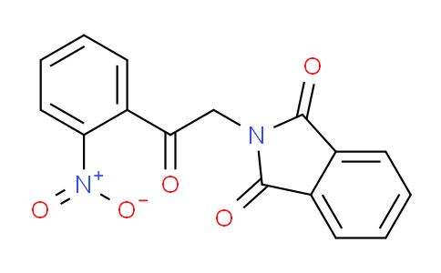 CAS No. 861379-38-6, 2-(2-(2-Nitrophenyl)-2-oxoethyl)isoindoline-1,3-dione