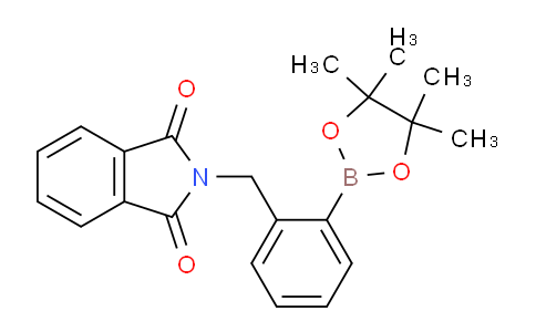 CAS No. 380430-66-0, 2-(2-(4,4,5,5-Tetramethyl-1,3,2-dioxaborolan-2-yl)benzyl)isoindoline-1,3-dione