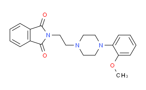 CAS No. 99718-67-9, 2-(2-(4-(2-Methoxyphenyl)piperazin-1-yl)ethyl)isoindoline-1,3-dione