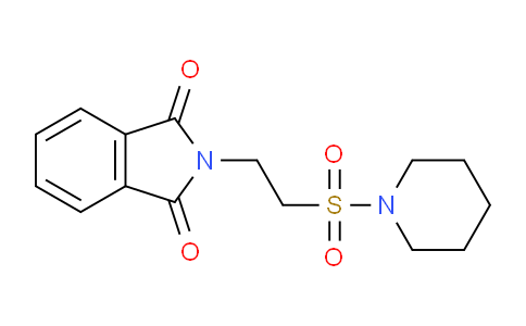 CAS No. 36257-55-3, 2-(2-(Piperidin-1-ylsulfonyl)ethyl)isoindoline-1,3-dione