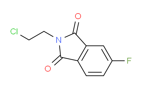 CAS No. 176200-91-2, 2-(2-Chloroethyl)-5-fluoroisoindoline-1,3-dione