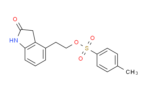 CAS No. 139122-20-6, 2-(2-Oxoindolin-4-yl)ethyl 4-methylbenzenesulfonate