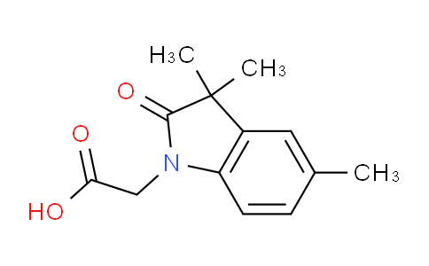CAS No. 1248550-14-2, 2-(3,3,5-Trimethyl-2-oxoindolin-1-yl)acetic acid
