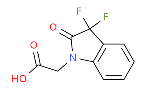 CAS No. 1239462-73-7, 2-(3,3-Difluoro-2-oxoindolin-1-yl)acetic acid