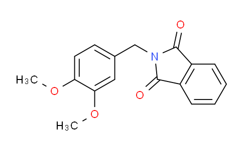 CAS No. 155514-73-1, 2-(3,4-Dimethoxybenzyl)isoindoline-1,3-dione