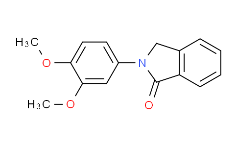CAS No. 89313-73-5, 2-(3,4-Dimethoxyphenyl)isoindolin-1-one