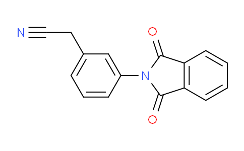 CAS No. 95339-61-0, 2-(3-(1,3-Dioxoisoindolin-2-yl)phenyl)acetonitrile