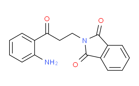 CAS No. 17515-32-1, 2-(3-(2-Aminophenyl)-3-oxopropyl)isoindoline-1,3-dione