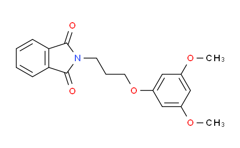 CAS No. 100840-52-6, 2-(3-(3,5-Dimethoxyphenoxy)propyl)isoindoline-1,3-dione