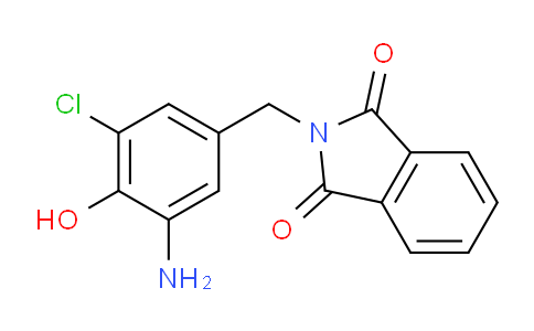 CAS No. 696650-05-2, 2-(3-Amino-5-chloro-4-hydroxybenzyl)isoindoline-1,3-dione
