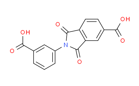 CAS No. 38250-60-1, 2-(3-Carboxyphenyl)-1,3-dioxoisoindoline-5-carboxylic acid