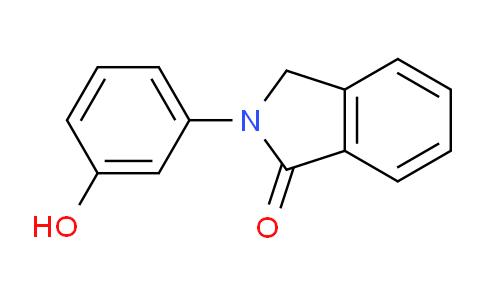 CAS No. 4778-79-4, 2-(3-Hydroxyphenyl)isoindolin-1-one