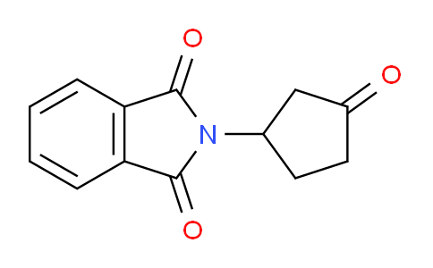 CAS No. 1029691-06-2, 2-(3-Oxocyclopentyl)isoindoline-1,3-dione