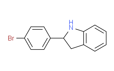 CAS No. 900641-85-2, 2-(4-Bromophenyl)indoline