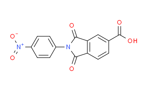 CAS No. 110768-20-2, 2-(4-Nitrophenyl)-1,3-dioxoisoindoline-5-carboxylic acid