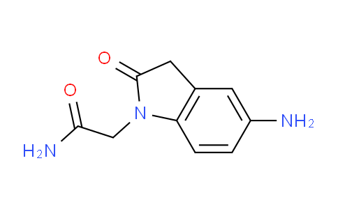 CAS No. 1154100-05-6, 2-(5-Amino-2-oxoindolin-1-yl)acetamide