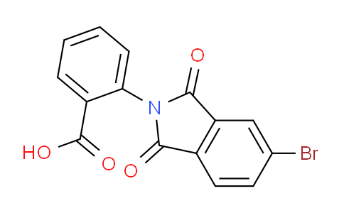 CAS No. 294194-23-3, 2-(5-Bromo-1,3-dioxoisoindolin-2-yl)benzoic acid