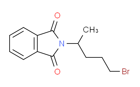 CAS No. 58554-66-8, 2-(5-Bromopentan-2-yl)isoindoline-1,3-dione