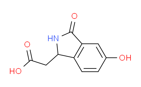 CAS No. 94512-05-7, 2-(5-Hydroxy-3-oxoisoindolin-1-yl)acetic acid