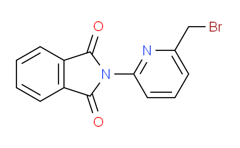 CAS No. 83592-42-1, 2-(6-(Bromomethyl)pyridin-2-yl)isoindoline-1,3-dione
