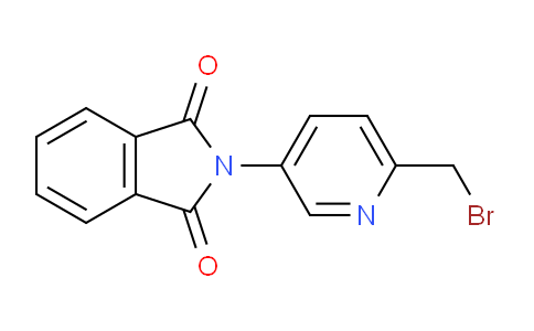 CAS No. 954240-79-0, 2-(6-(Bromomethyl)pyridin-3-yl)isoindoline-1,3-dione