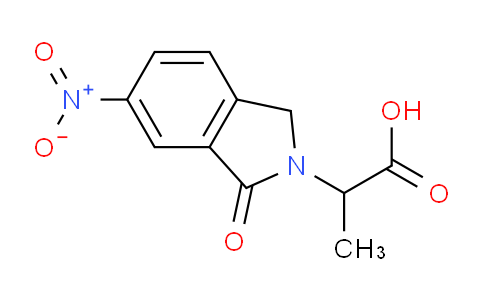 CAS No. 797029-43-7, 2-(6-Nitro-1-oxoisoindolin-2-yl)propanoic acid